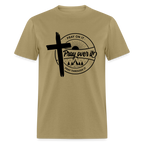 Pray On It, Pray Over It, Pray Through It T-Shirt - khaki