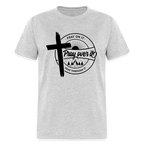 Pray On It, Pray Over It, Pray Through It T-Shirt - heather gray