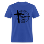 Pray On It, Pray Over It, Pray Through It T-Shirt - royal blue