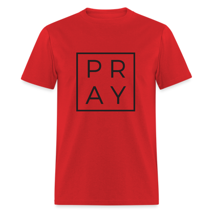 Pray T-Shirt - red