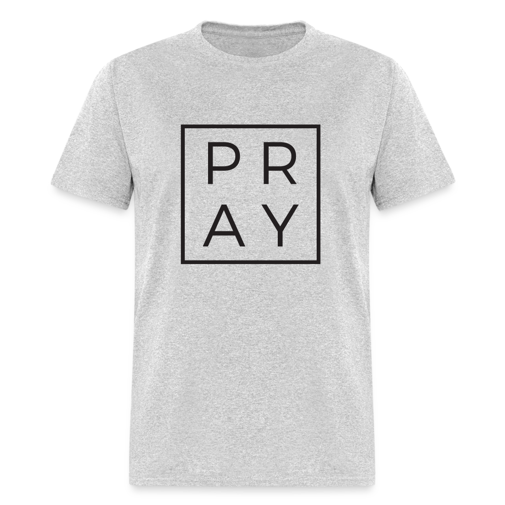 Pray T-Shirt - heather gray