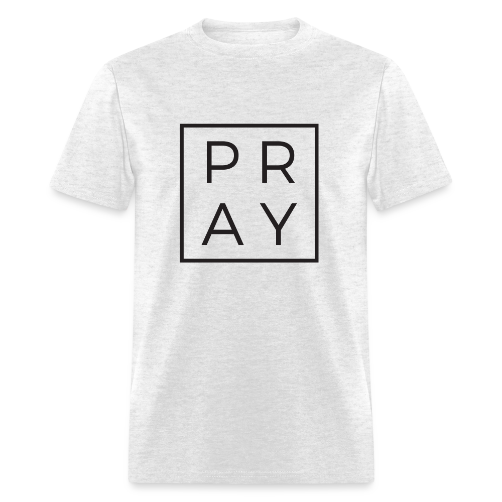 Pray T-Shirt - light heather gray