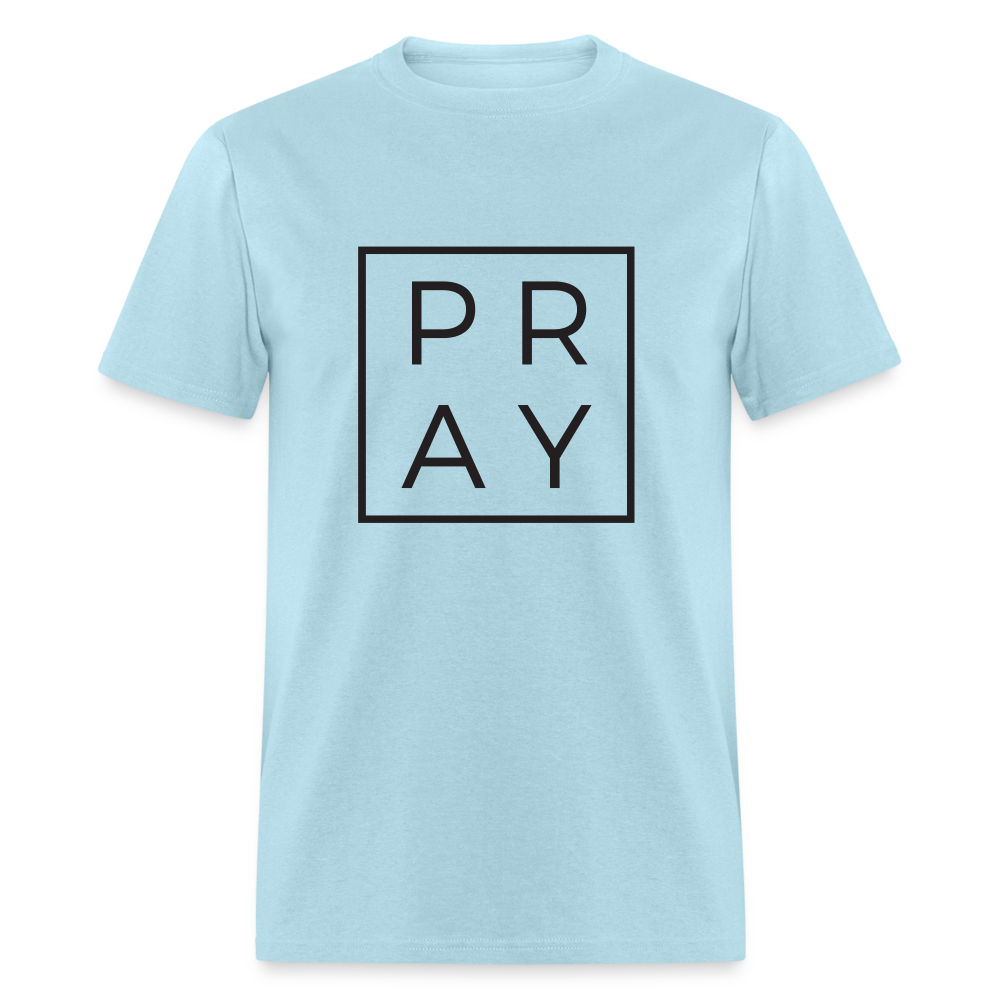 Pray T-Shirt - powder blue