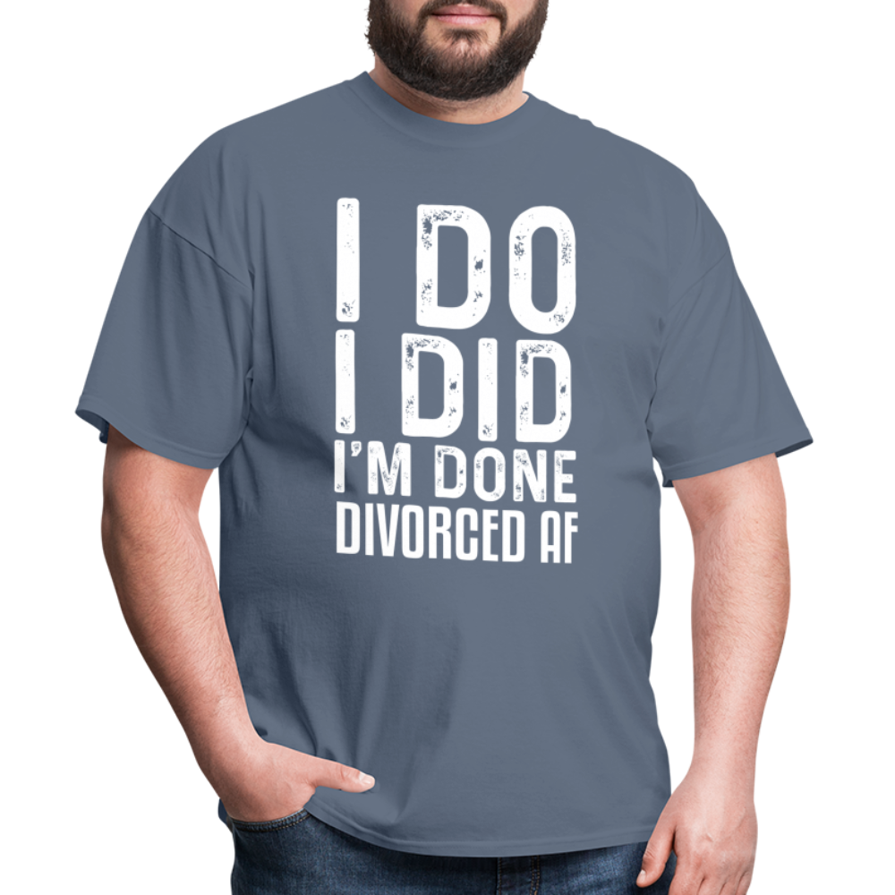 Divorced AF T-Shirt - denim