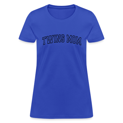 Twins Mom Women's T-Shirt - royal blue