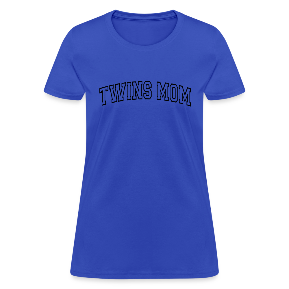 Twins Mom Women's T-Shirt - royal blue