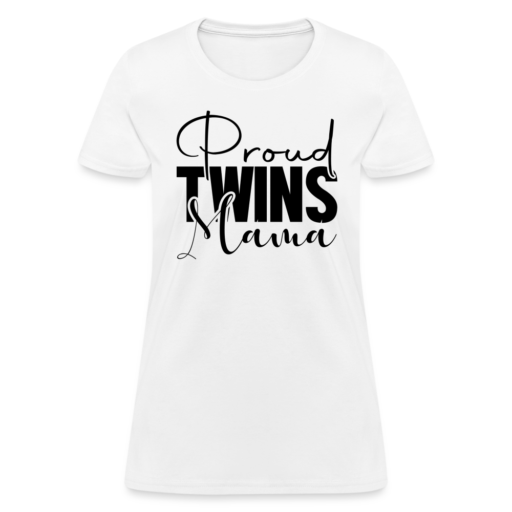 Proud Twins Mama T-Shirt - white