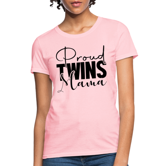 Proud Twins Mama T-Shirt - pink