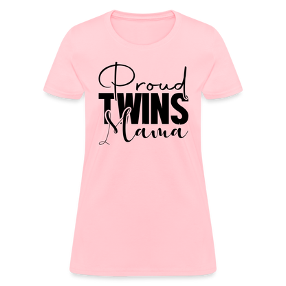 Proud Twins Mama T-Shirt - pink