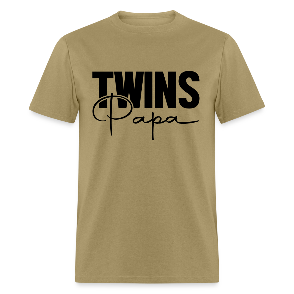 Twins Papa T-Shirt - khaki