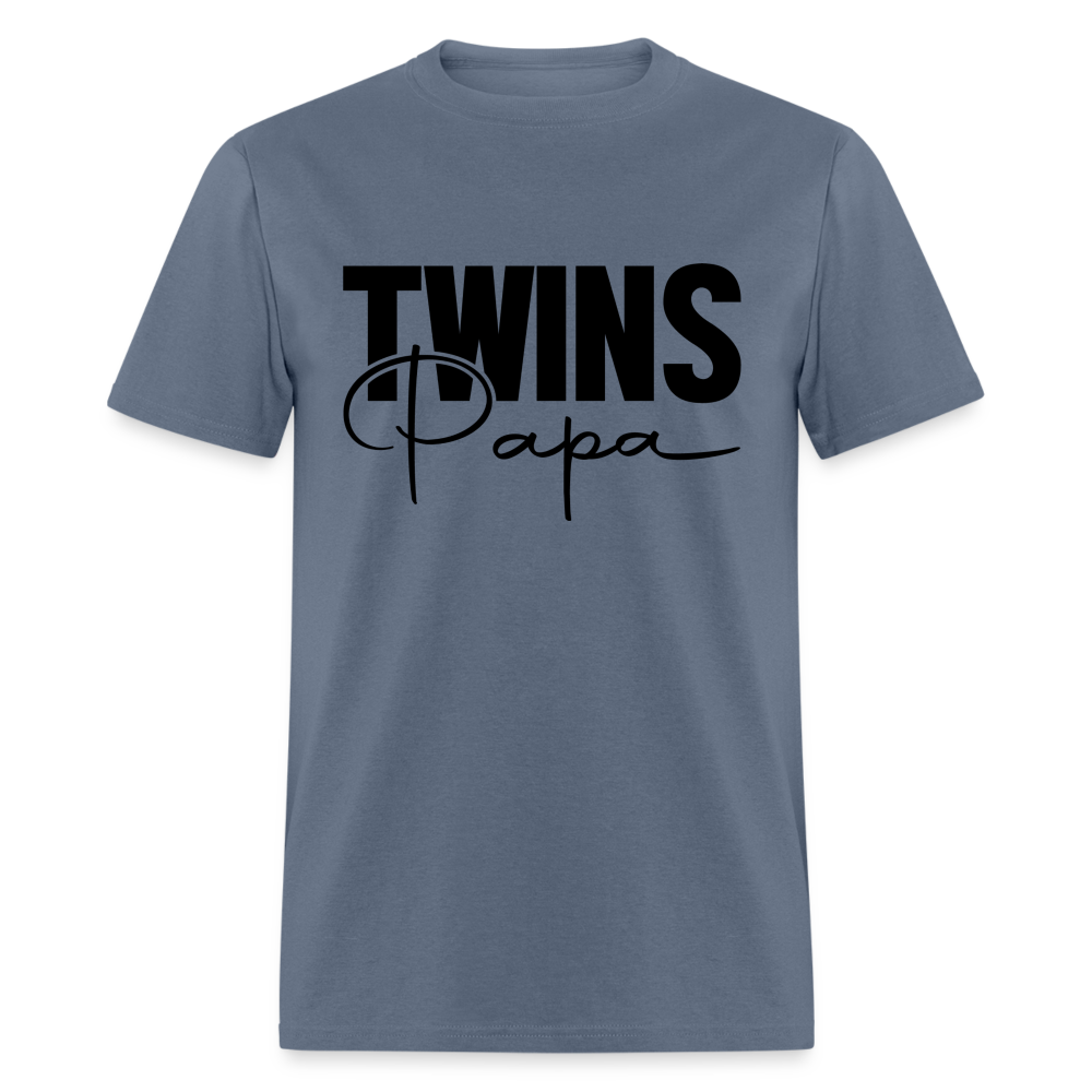 Twins Papa T-Shirt - denim