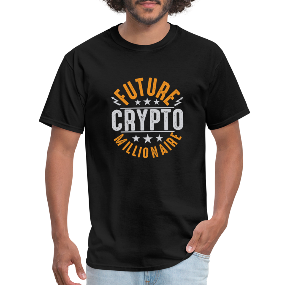 Future Crypto Millionaire T-Shirt - black
