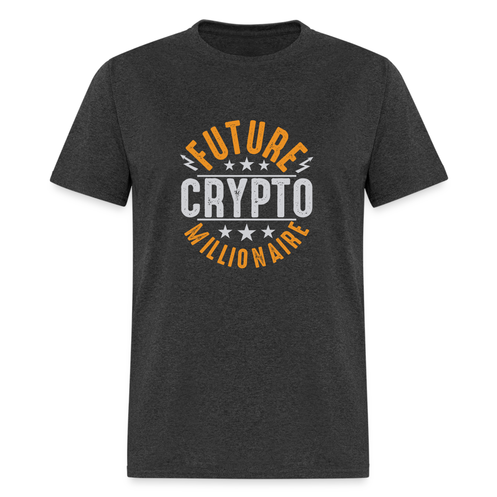 Future Crypto Millionaire T-Shirt - heather black