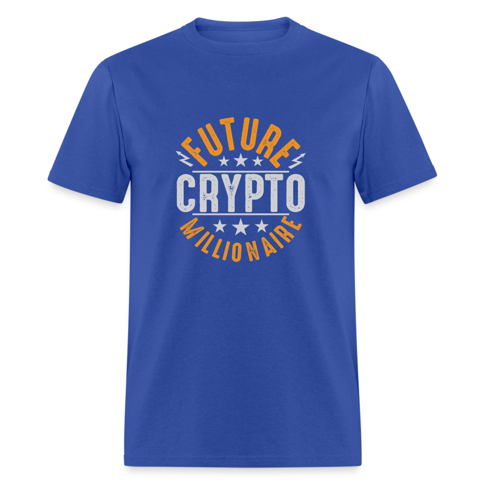 Future Crypto Millionaire T-Shirt - royal blue