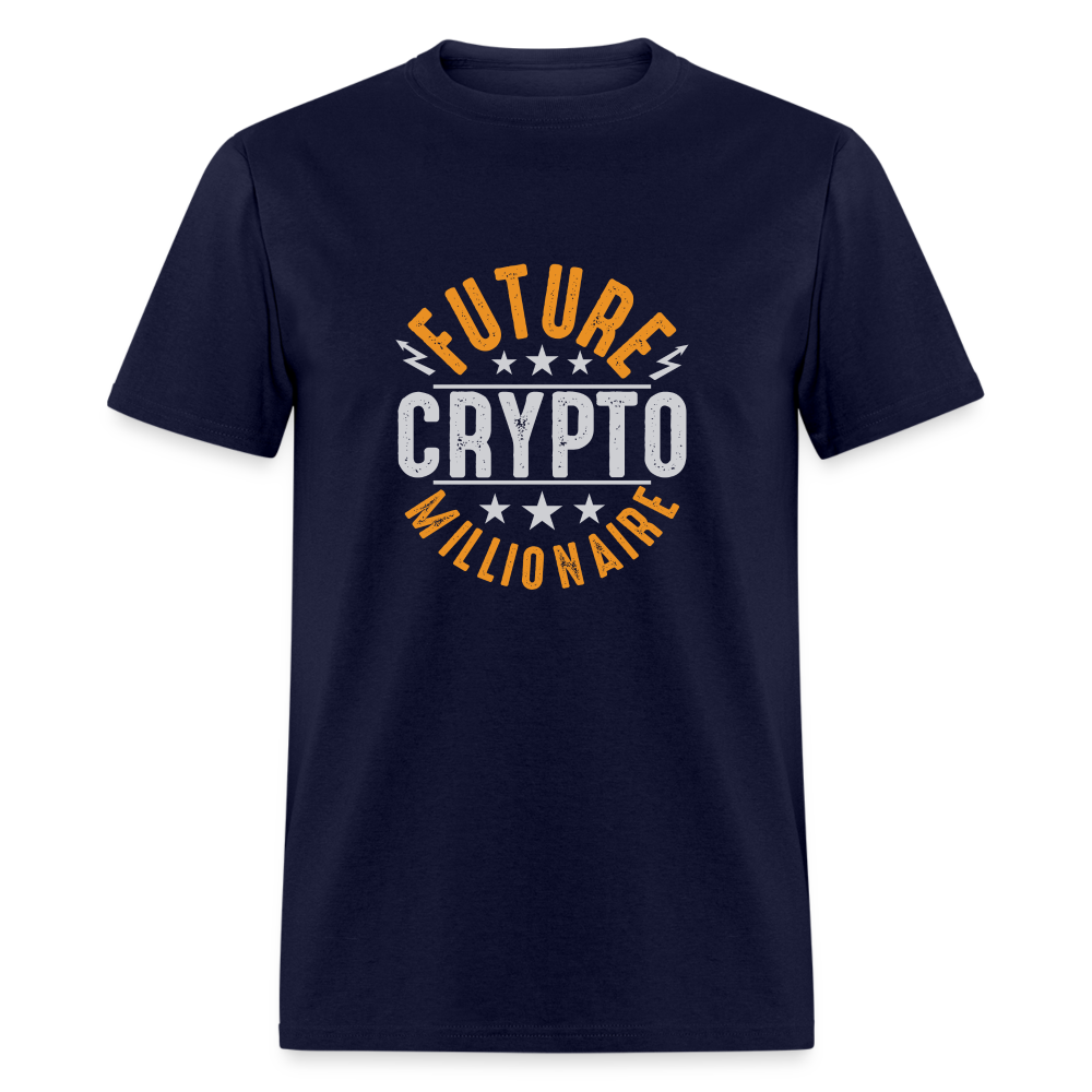 Future Crypto Millionaire T-Shirt - navy