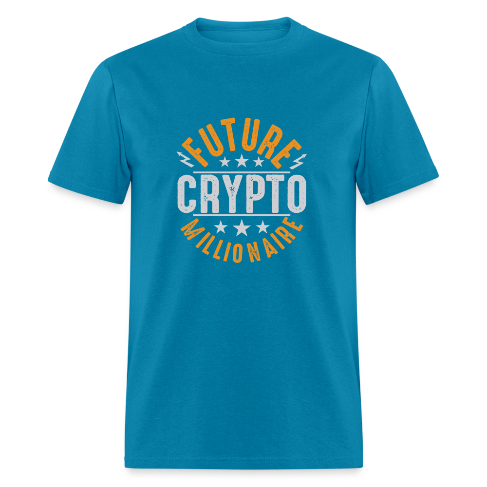 Future Crypto Millionaire T-Shirt - turquoise