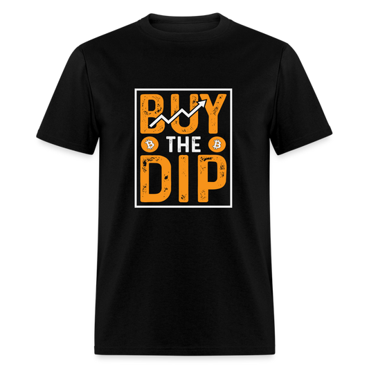 Buy The Dip T-Shirt (Crypto - Bitcoin) - black
