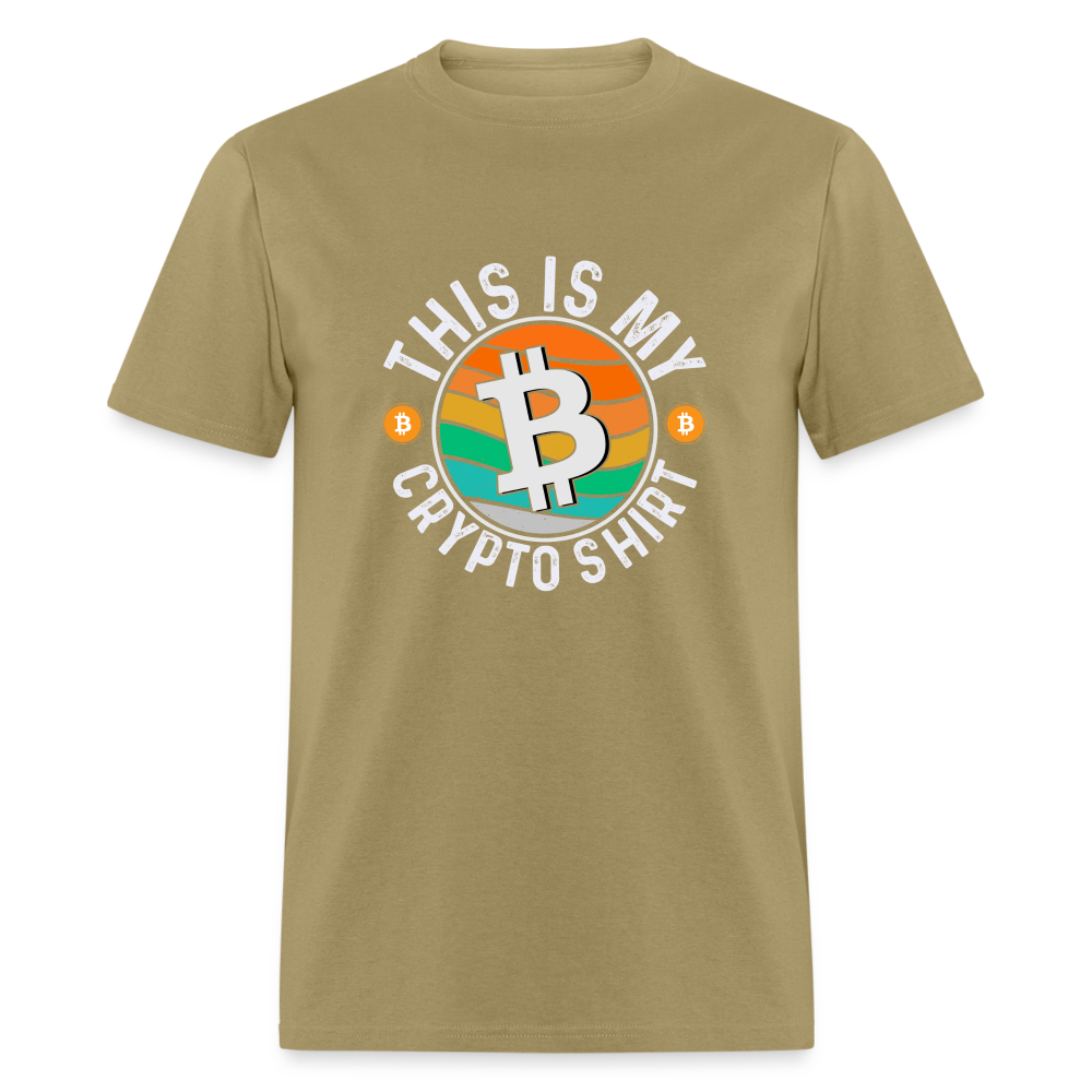 This is My Crypto Shirt T-Shirt - khaki