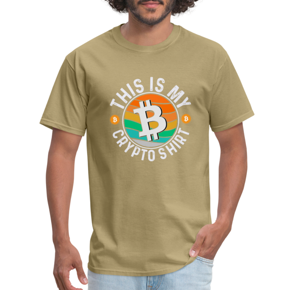 This is My Crypto Shirt T-Shirt - khaki
