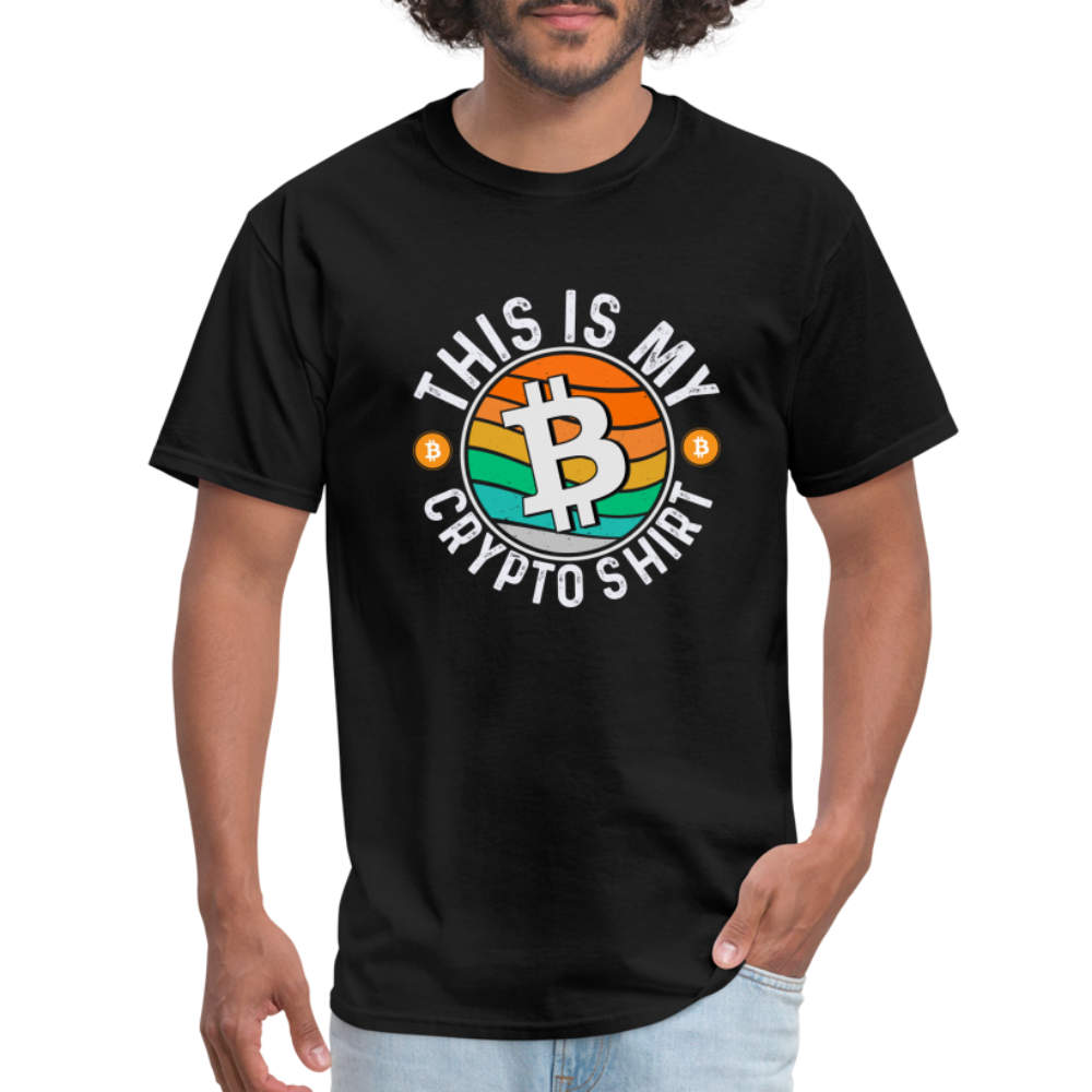 This is My Crypto Shirt T-Shirt - black