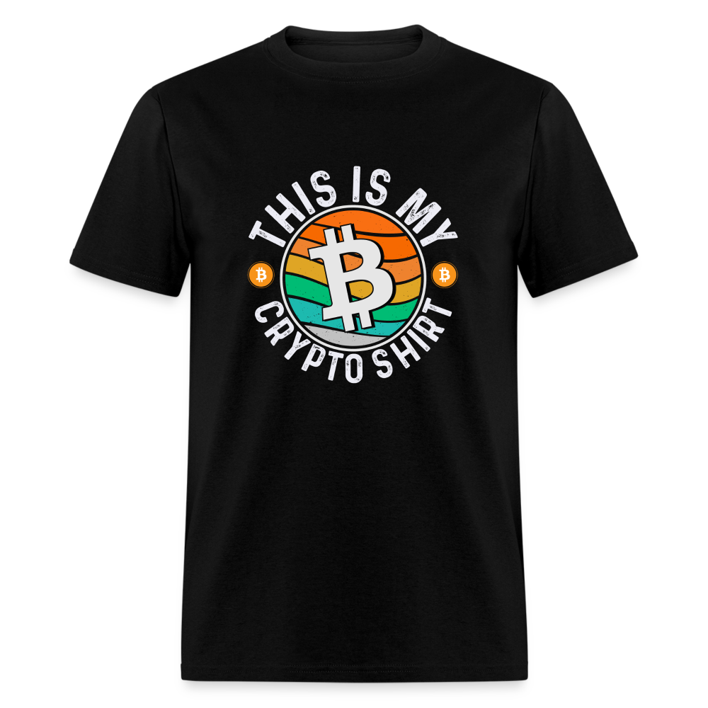 This is My Crypto Shirt T-Shirt - black