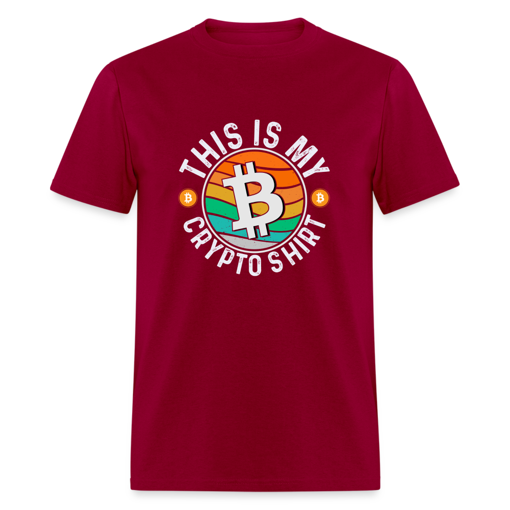 This is My Crypto Shirt T-Shirt - dark red