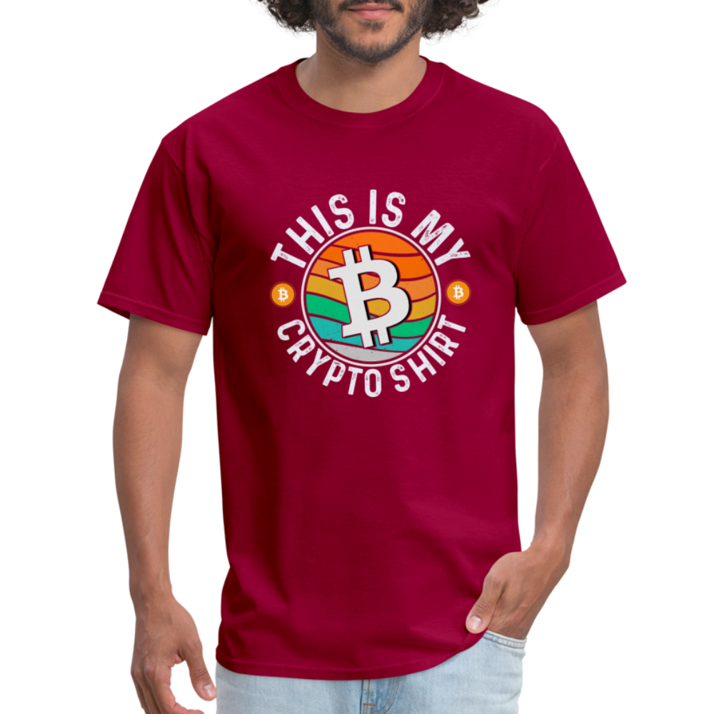 This is My Crypto Shirt T-Shirt - dark red