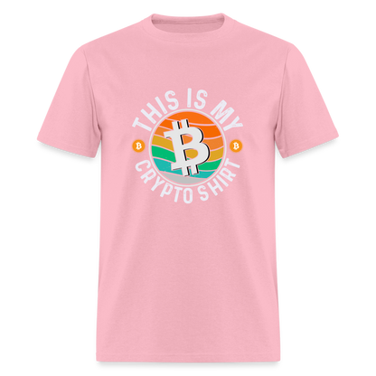 This is My Crypto Shirt T-Shirt - pink