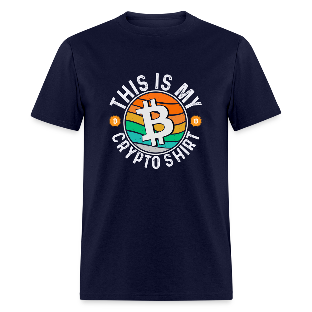 This is My Crypto Shirt T-Shirt - navy