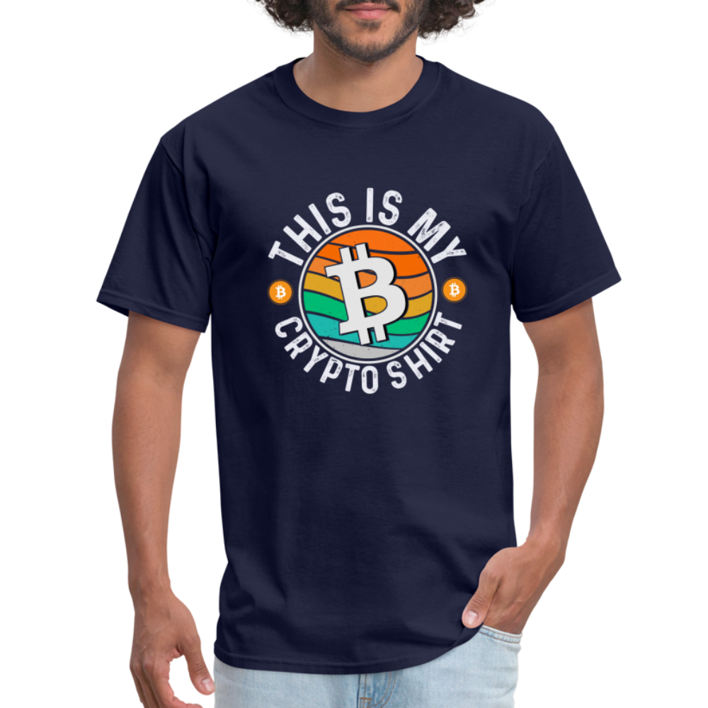 This is My Crypto Shirt T-Shirt - navy
