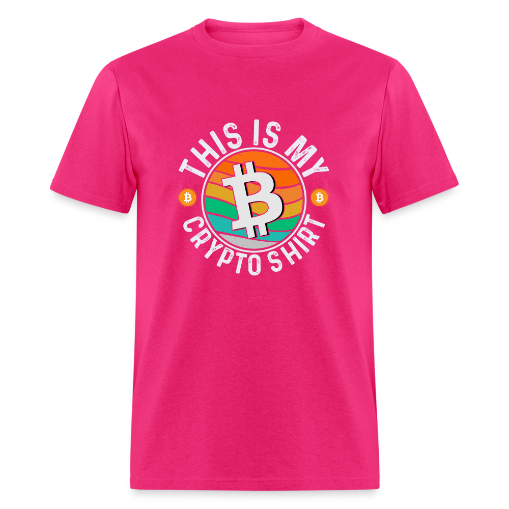 This is My Crypto Shirt T-Shirt - fuchsia