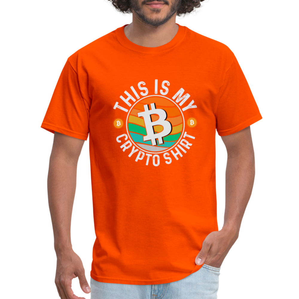 This is My Crypto Shirt T-Shirt - orange