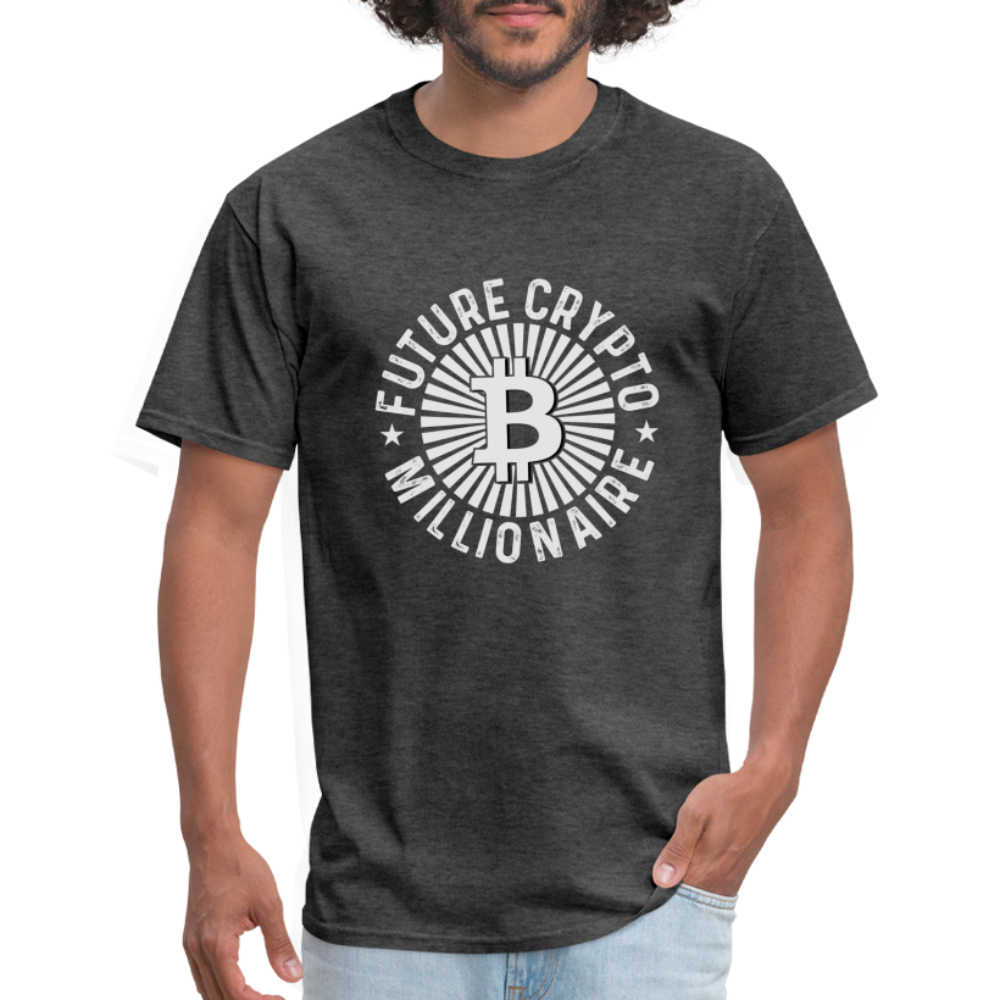 Future Crypto Millionaire T-Shirt - heather black