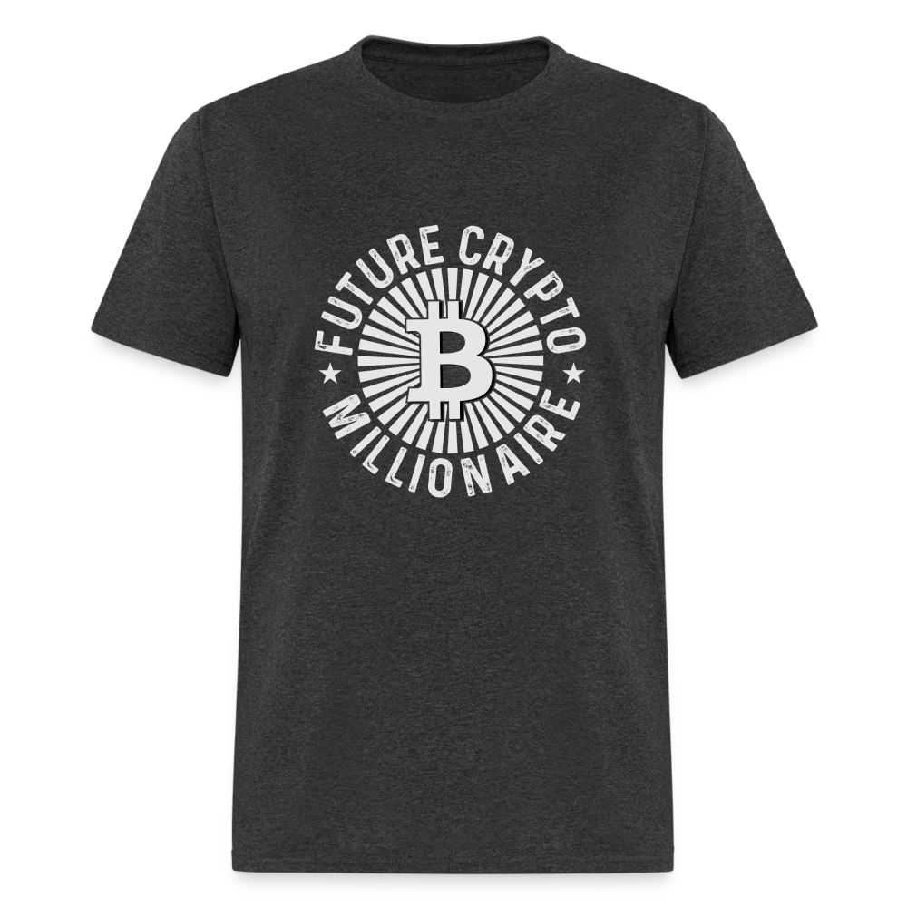 Future Crypto Millionaire T-Shirt - heather black
