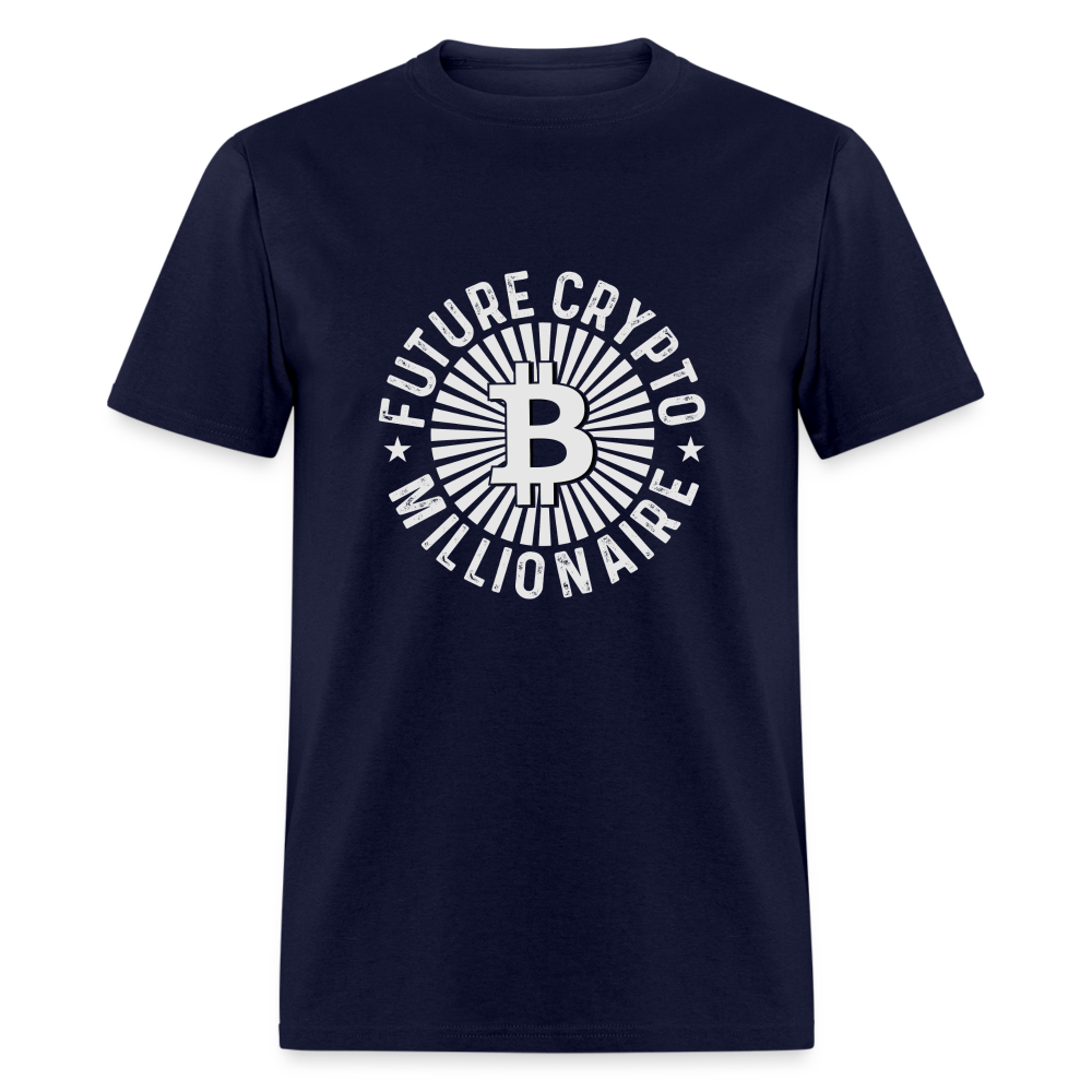 Future Crypto Millionaire T-Shirt - navy