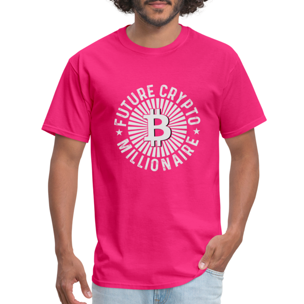 Future Crypto Millionaire T-Shirt - fuchsia