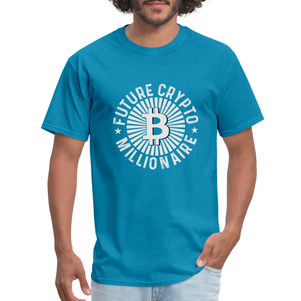 Future Crypto Millionaire T-Shirt - turquoise