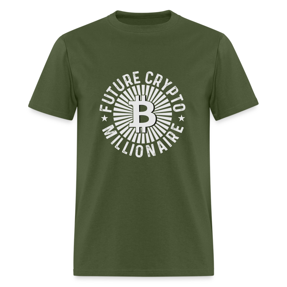 Future Crypto Millionaire T-Shirt - military green