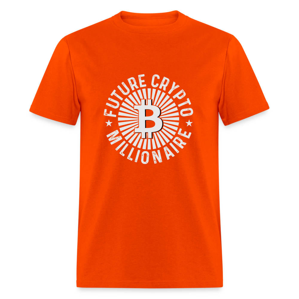 Future Crypto Millionaire T-Shirt - orange