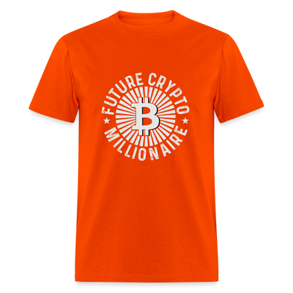 Future Crypto Millionaire T-Shirt - orange