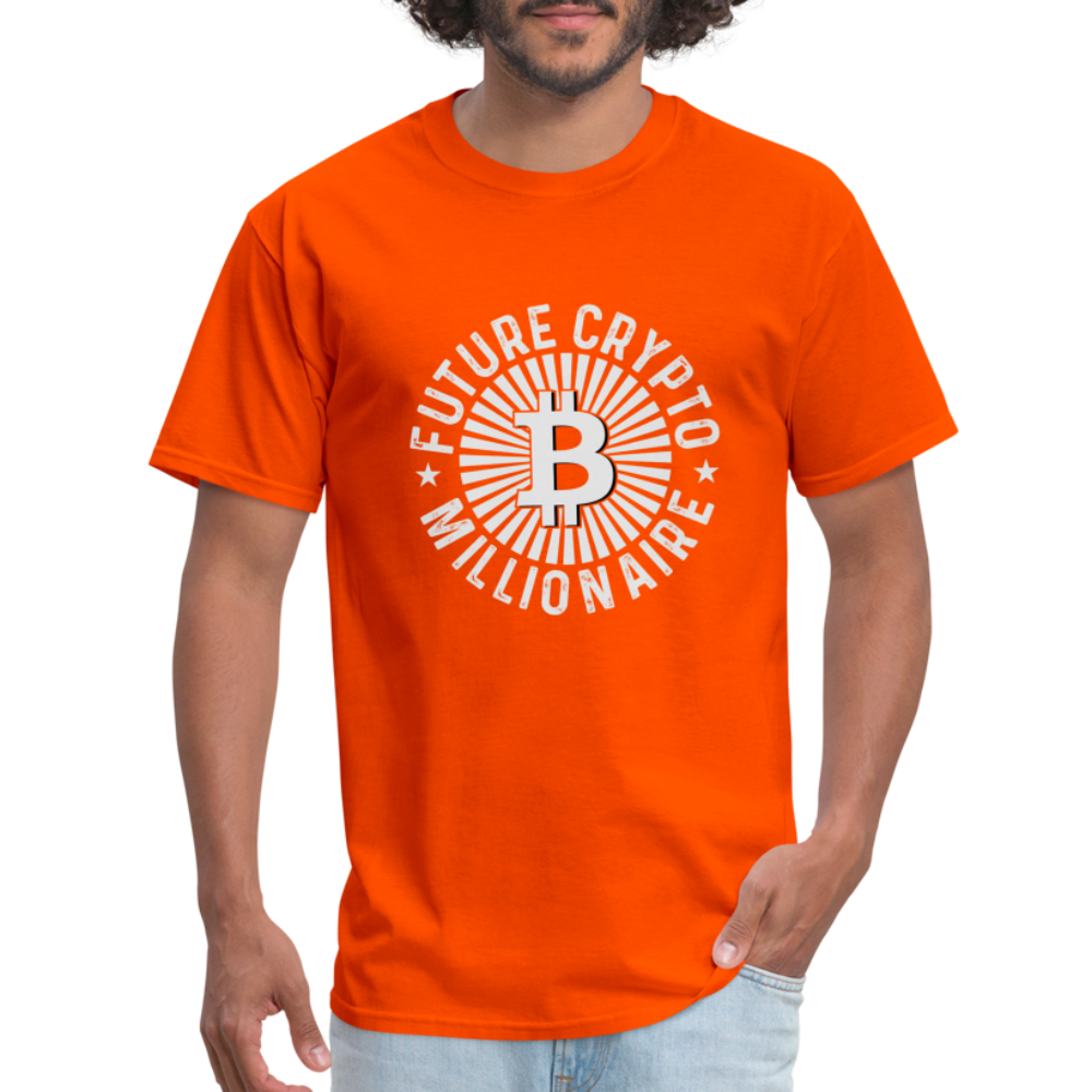 Future Crypto Millionaire T-Shirt - orange