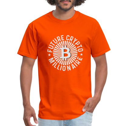 Future Crypto Millionaire T-Shirt - orange