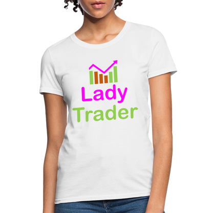 Lady Trader T-Shirt - white