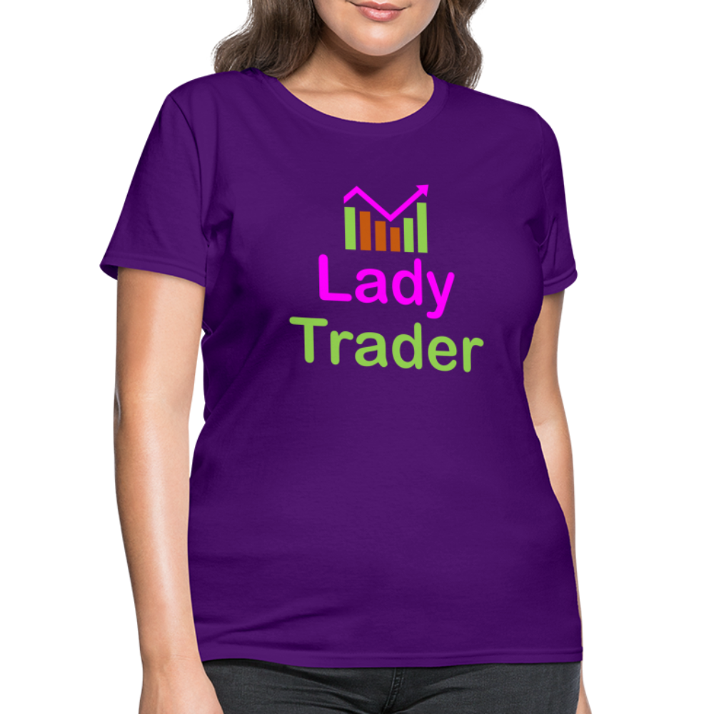 Lady Trader T-Shirt - purple