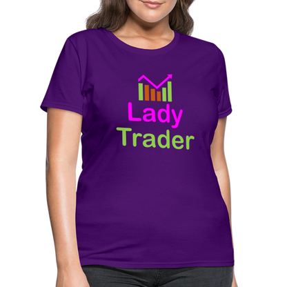 Lady Trader T-Shirt - purple