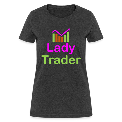 Lady Trader T-Shirt - heather black