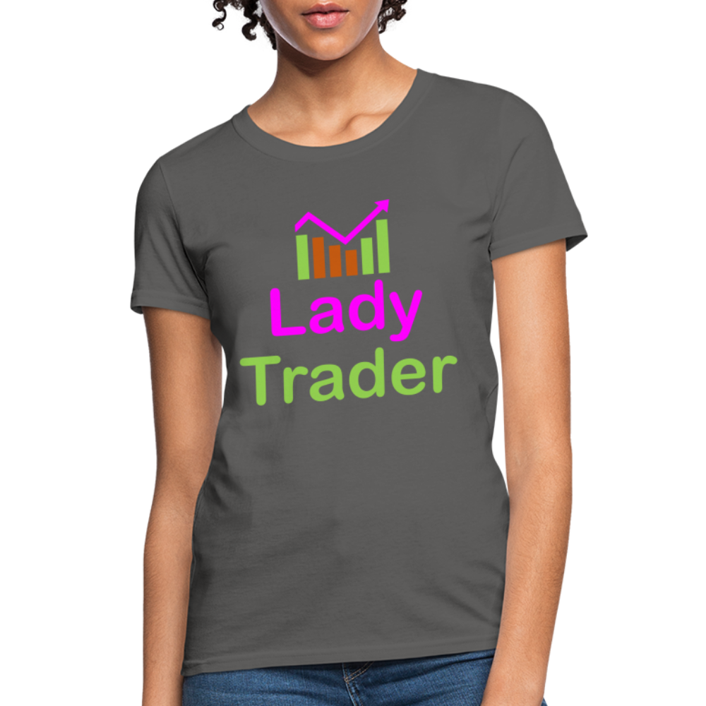 Lady Trader T-Shirt - charcoal