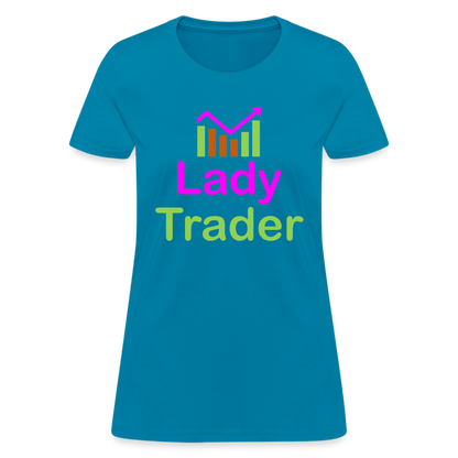 Lady Trader T-Shirt - turquoise