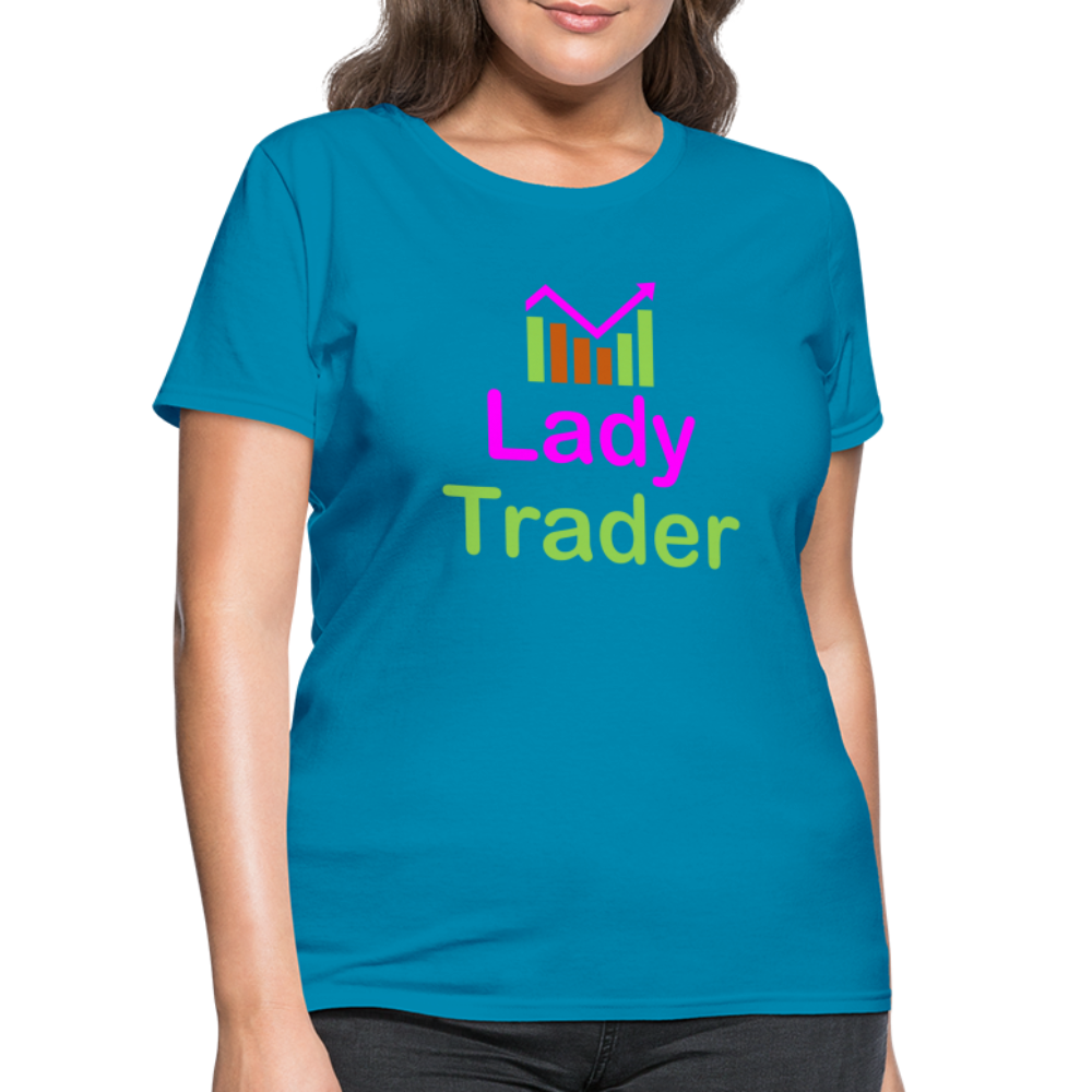 Lady Trader T-Shirt - turquoise