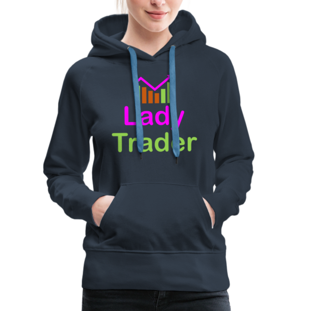 Lady Trader Women’s Premium Hoodie - navy